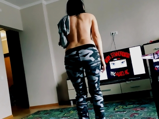 Domashnii Striptiz Posle Rabot - Seksualnaya Zhopa Zhen - Video Vlog Nomer - D Va